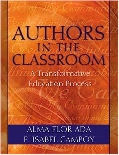 Authors in the Classroom: Embedding Equity Into the Classroom Through Writing - 3 Credits - 50772 ED 501