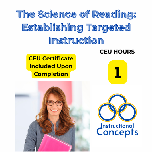 The Science of Reading:  Establishing Targeted Instruction